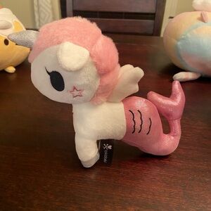 tokidoki Pink & Silver Mermaid Unicorn Plush